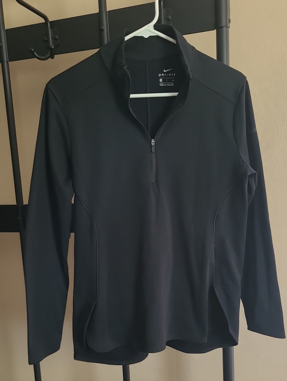 Nike Black Dri-FIT Women's Quarter-Zip Performance Jacket